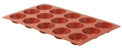 Plaque 15 tartelettes silicone GN 1/3 29,5x17,5x1,5 cm - PRO.COOKER Discount