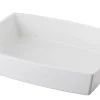 Plat avec induction rectangulaire blanc porcelaine culinaire 30,5 cm ution 2 - REVOL Hot