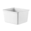 CHURCHILL Plat buffet porcelaine vitrifiée blanc 19,4x18x11,5 cm 2 L Counter Serve Discount