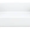 Plat carré blanc porcelaine culinaire 27x27 cm - PILLIVUYT Online