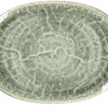 RAK Plat coupe ovale Sage porcelaine vitrifiée 28 cm Krush Discount