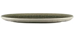 RAK Plat coupe ovale steel porcelaine vitrifiée 32 cm Krush Best