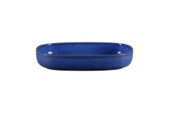 RAK Plat creux bleu porcelaine vitrifiée 26 cm stone Ease Online