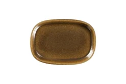 Plat creux bronze porcelaine vitrifiée 26 cm stone Ease - RAK Best