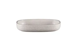 RAK Plat creux gris porcelaine vitrifiée 26 cm stone Ease Outlet