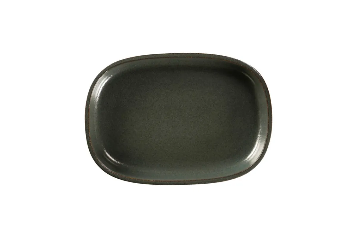 Plat creux noir porcelaine vitrifiée 26 cm stone Ease - RAK Hot