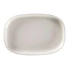 RAK Plat creux ovale blanc porcelaine vitrifiée 30 cm stone Ease