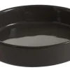 Plat à crème brûlée rond gris grès émaillé Ø 14 cm Bistronome - PRO.MUNDI Sale
