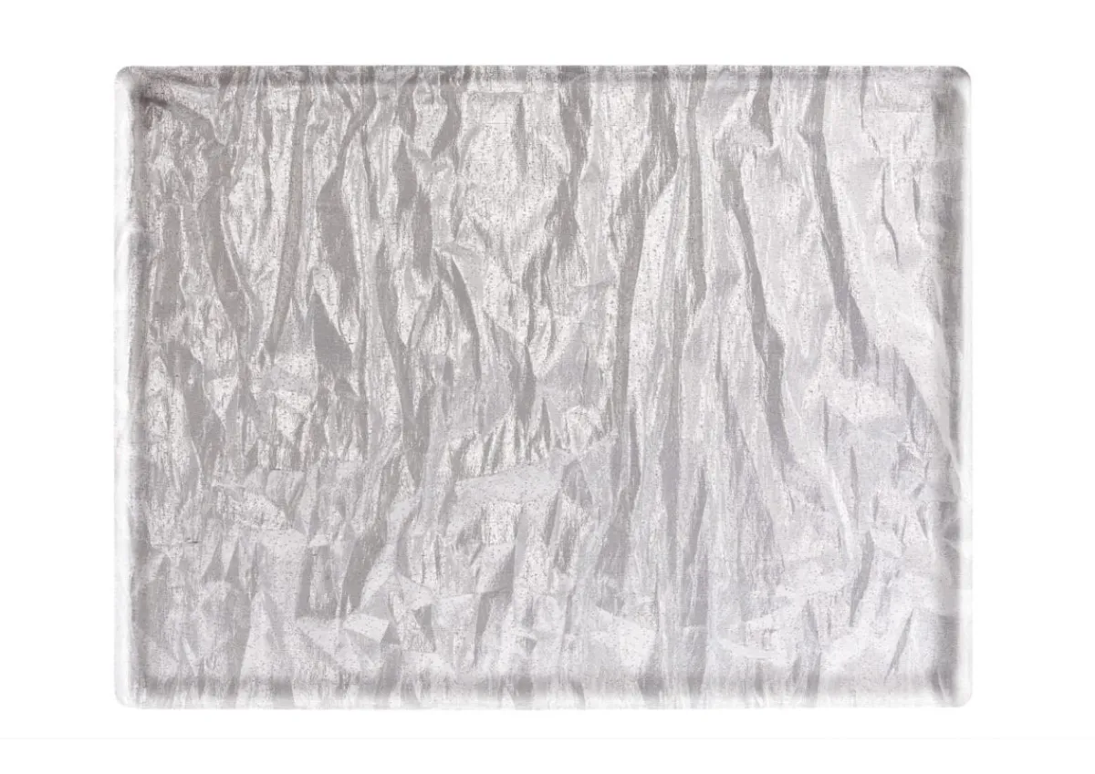 Plat de présentation acrylique gris 53x32,5 cm Pap 2 - PLATEX Hot