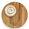 SERAX Plat de présentation rond delicious pink poivron bleu grès émaillé Ø 35 cm Feast By Ottolenghi Discount