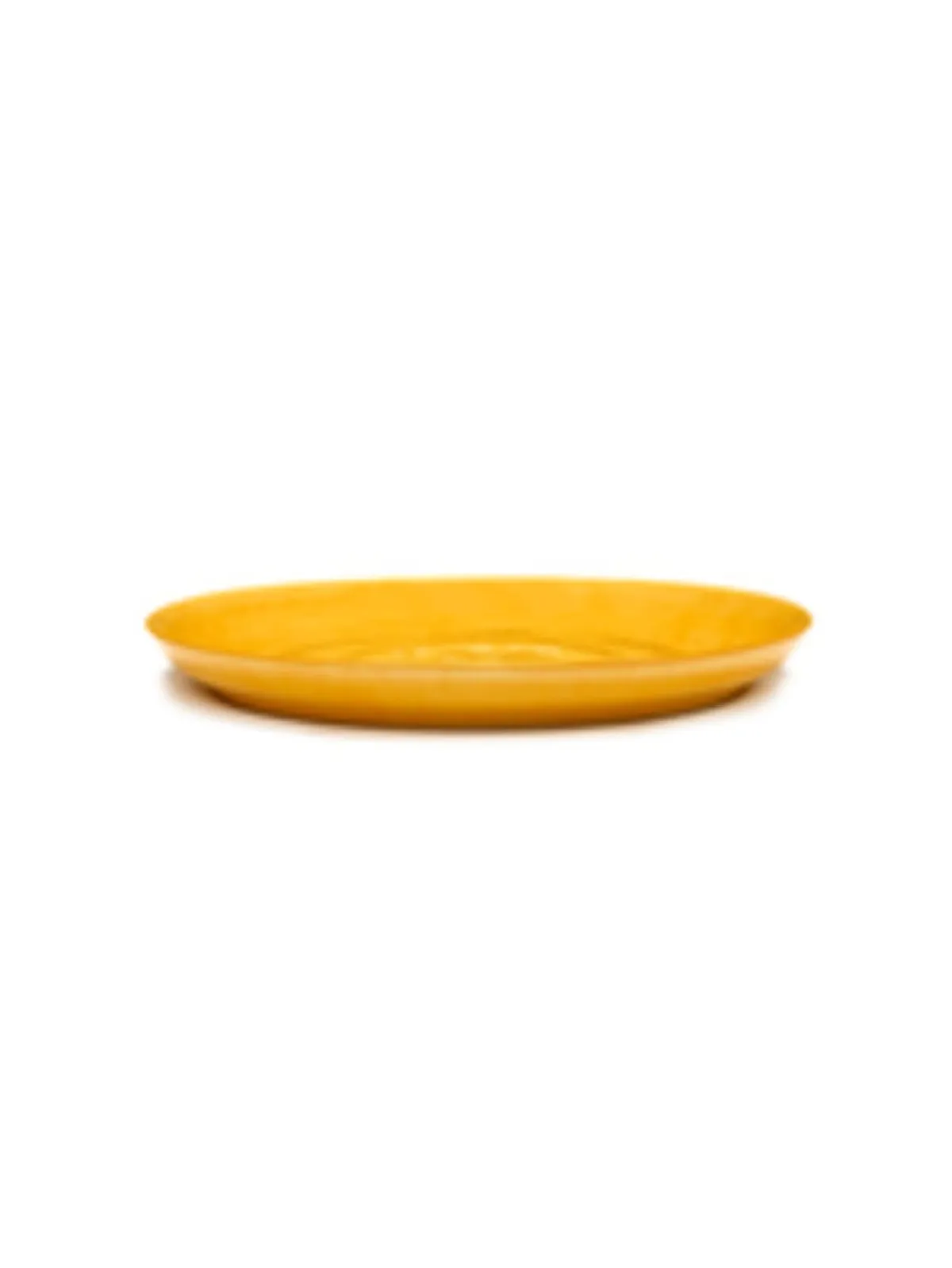 SERAX Plat de présentation rond sunny yellow - points noirs grès émaillé Ø 35 cm Feast By Ottolenghi Online