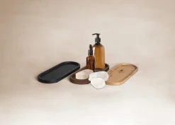 DE LA ROCA Plateau amenities brun 30x12 cm Sale