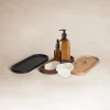 Plateau amenities noir 30x12 cm - DE LA ROCA New