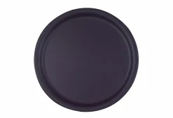 Plateau anti-dérapant polyester noir Ø 45 cm Limo - PLATEX New