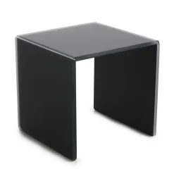 REVOL Plateau avec pieds résine Nacryl® gris 20x20x20,5 cm Mealplak Clearance