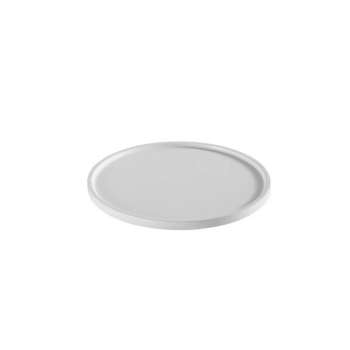 Plateau bambou blanc Ø 31,5 cm Oxstal (20 pièces) - PRO.MUNDI Discount