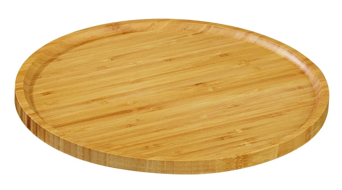 Plateau bambou Ø 40 cm 1,5 cm Oxstal (20 pièces) - PRO.MUNDI Clearance