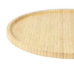 Plateau bambou Ø 34 cm Oxstal - PRO.MUNDI Discount