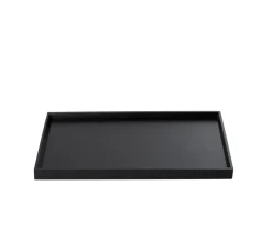 PRO.MUNDI Plateau bambou noir 25x15x2,5 cm Oxstal (20 pièces) Discount