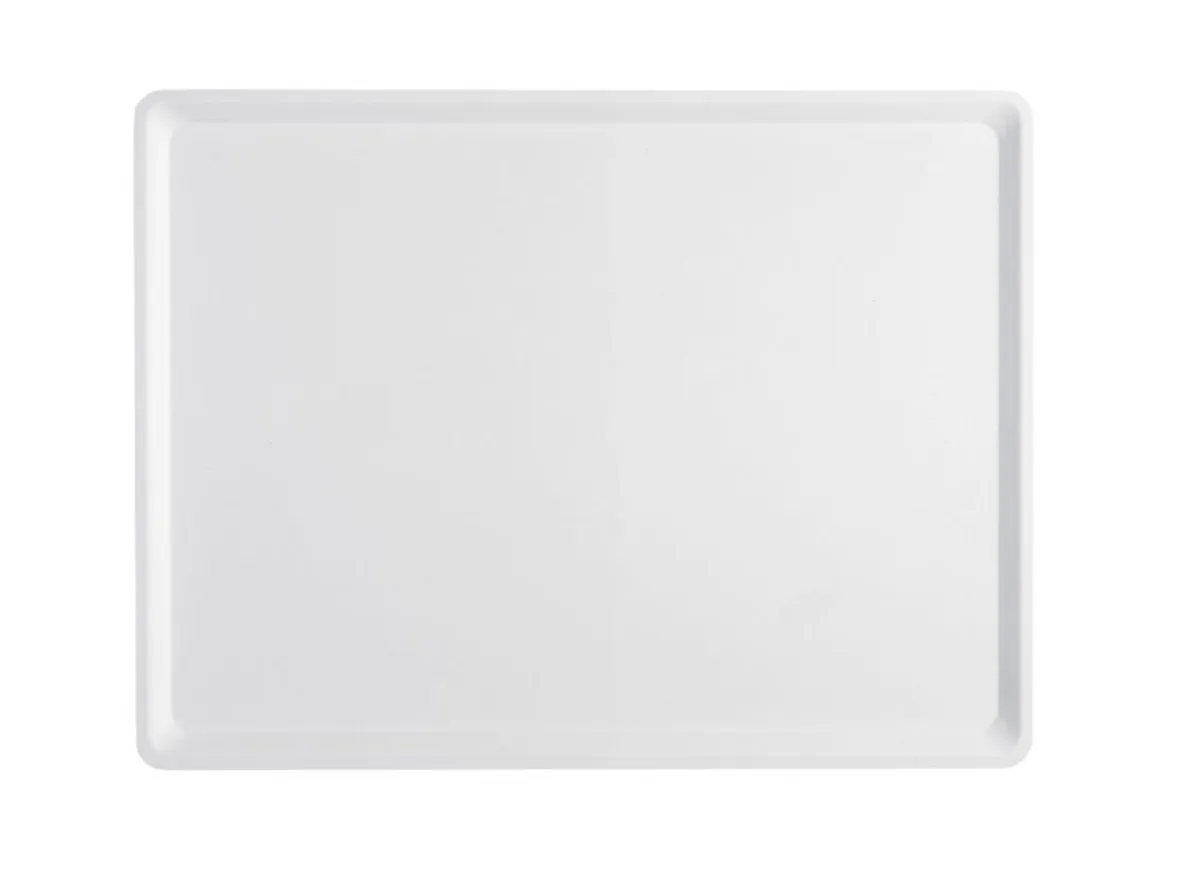 PLATEX Plateau bois blanc 28x20 cm Slim Sale