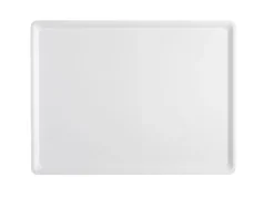 Plateau bois blanc 37x28 cm Slim - PLATEX Outlet