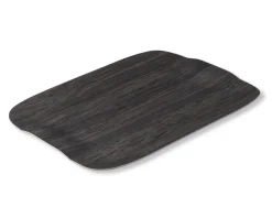 PLATEX Plateau bois Cèdre foncé 60x40 cm Papillon Online