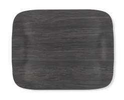 PLATEX Plateau bois Cèdre foncé 60x40 cm Papillon Online