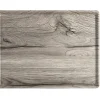 PLATEX Plateau bois chêne gris 37x28 cm Slim Online