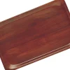 CAMBRO Plateau bois compresse marron 46x36 cm Capri New