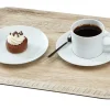 Plateau bois compresse marron 24x35 cm Madeira - CAMBRO Hot