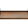 PRO.MUNDI Plateau bois marron 60x40x7 cm Oxstal (4 pièces) Discount
