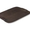 Plateau bois roc brun 60x40 cm Papillon - PLATEX New