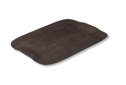 Plateau bois roc brun 60x40 cm Papillon - PLATEX New