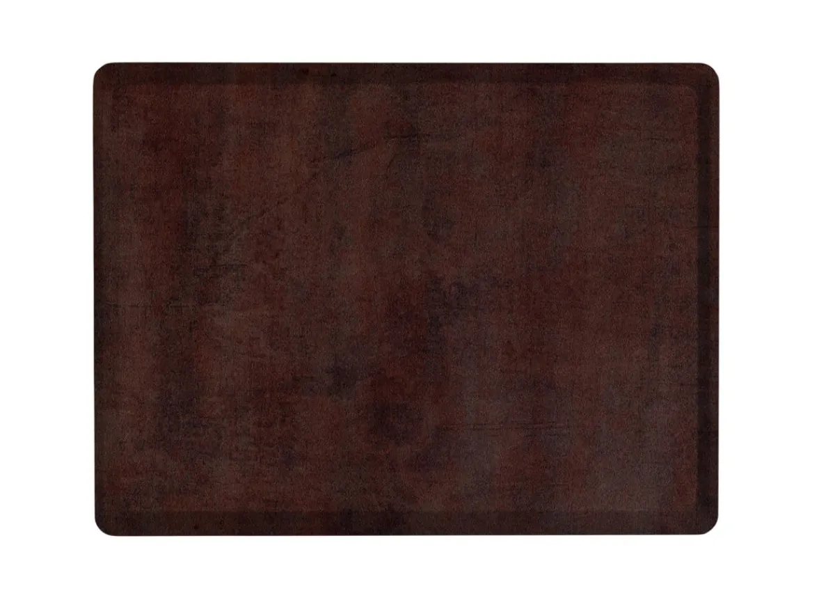 Plateau bois roc brun 37x28 cm Slim - PLATEX Outlet