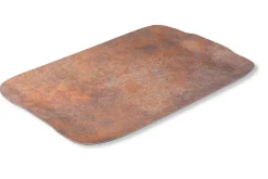 PLATEX Plateau bois rouille 41x29 cm Papillon Online