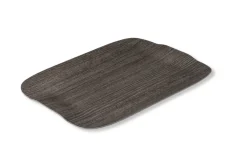 Plateau bois 60x40 cm Papillon - PLATEX Discount
