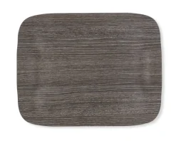 PLATEX Plateau bois 46x36 cm Papillon