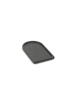 SERAX Plateau à bord droit rectangulaire ébène bois 20 cm La Mère New