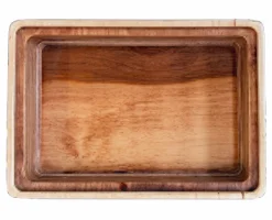 DE LA ROCA Plateau bouleau 20x15 cm Best