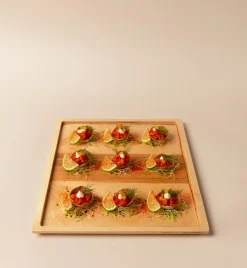 DE LA ROCA Plateau bouleau 36x29 cm Clearance
