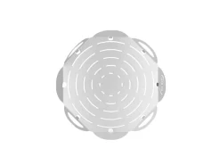 GI METAL Plateau à découper perforé avec pieds aluminium anodisé Ø 33 cm perforée Hot