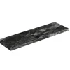 Plateau de présentation marbre gris 53x16,3x2 cm Flow - CRASTER Discount