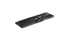 Plateau de présentation marbre gris 53x16,3x2 cm Flow - CRASTER Discount