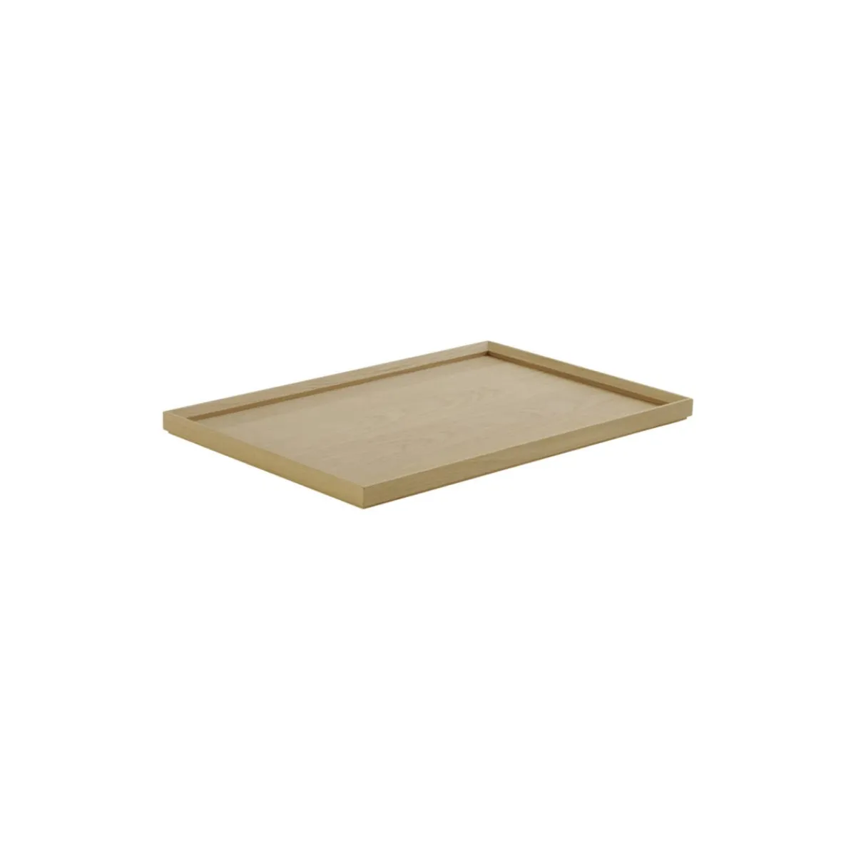 APS Plateau de service chêne 60x40x3 cm Valo Discount
