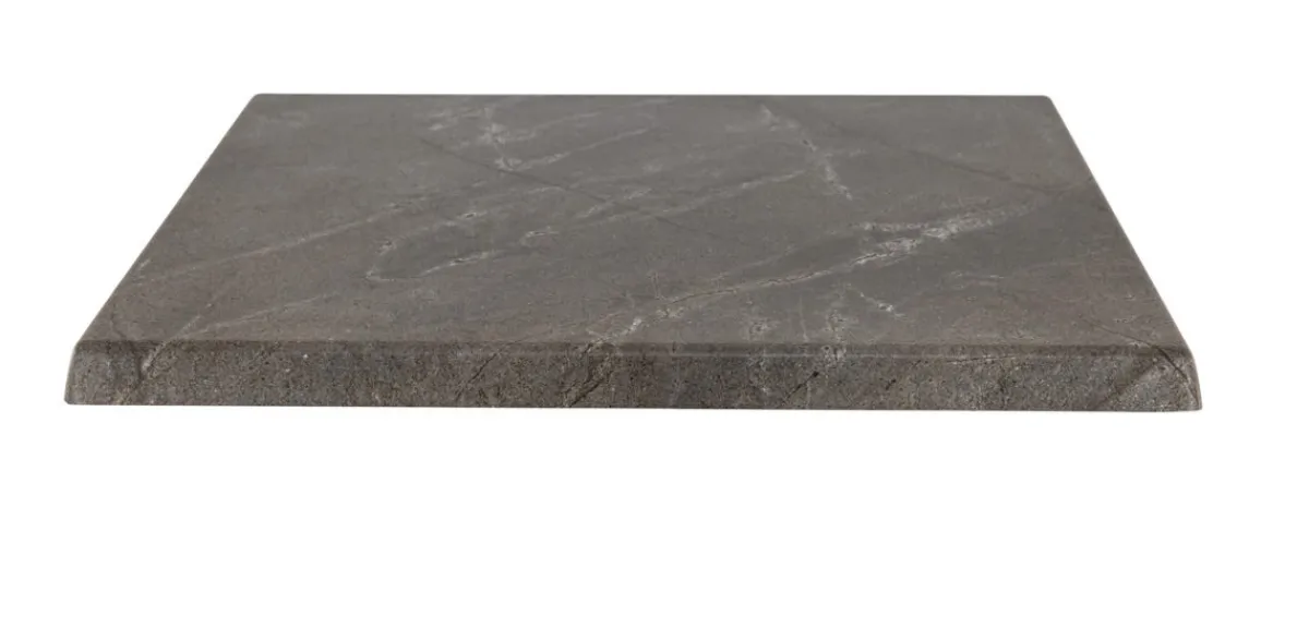 Plateau de table basalte 70x70x3,2 cm Werzalit - FLEXMOB