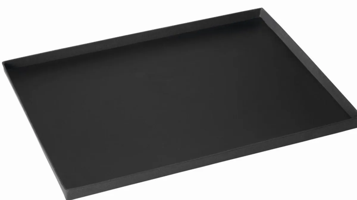 PRO.MUNDI Plateau en carton rectangulaire noir carton 25x14,5x1,7 cm Oxstal (40 pièces) Discount