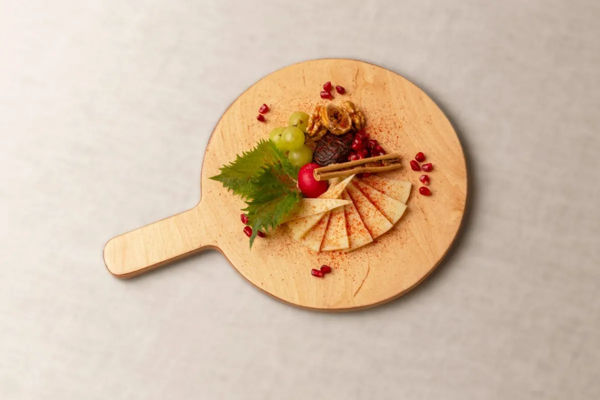 DE LA ROCA Plateau fin rond bouleau 35 cm Outlet