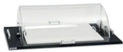 Plateau à fromage rectangulaire noir bois 93 cm Tactus - ZEPE Clearance