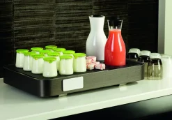 Plateau GN1/3 acrylique noir 32,5x17,5 cm Evento - DEGRENNE New