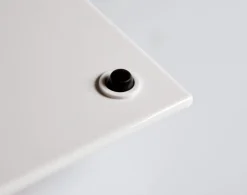 Plateau GN1/4 mélamine blanc 26,5x16,2x1,5 cm Zero - APS Discount